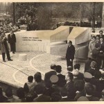 Oktrivanje spomenika žrtvama Banjičkog logora 15.11.1969.